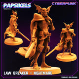 3D Printed Papsikels - Law Breaker Set - 28mm 32mm - Charming Terrain