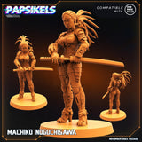 3D Printed Papsikels Machiko Noguchisawa 28mm 32mm - Charming Terrain