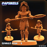 3D Printed Papsikels May 2023 Scifi - Star Entrance - Into The Multi World Set Afam Body Set 28mm 32mm - Charming Terrain