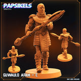 3D Printed Papsikels May 2023 Scifi - Star Entrance - Into The Multi World Set Afam Body Set 28mm 32mm - Charming Terrain