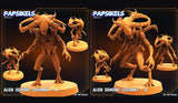 3D Printed Papsikels May 2023 Scifi - Star Entrance - Into The Multi World Set Alien Demonic Servant Set 28mm 32mm - Charming Terrain