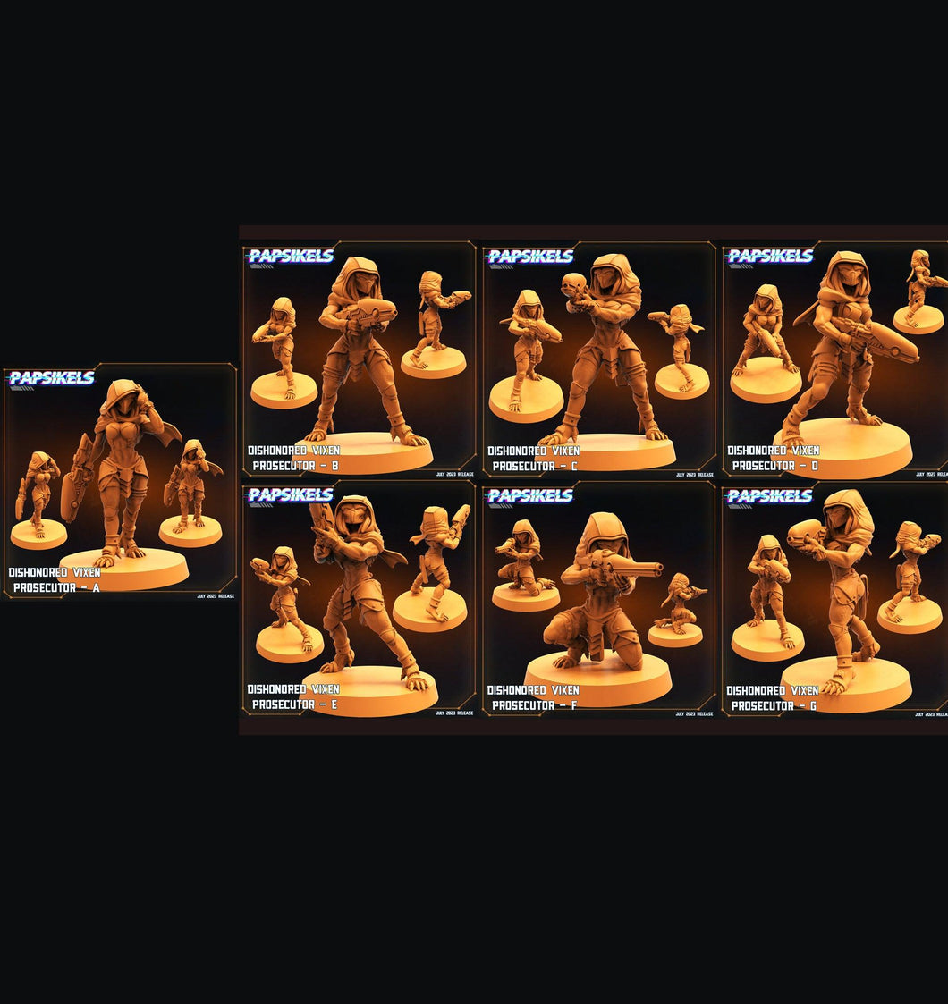 3D Printed Papsikels May 2023 Scifi - Star Entrance - Into The Multi World Set Dishonored Vixen Persecutor Squad Set 28mm 32mm - Charming Terrain
