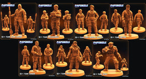 3D Printed Papsikels May 2023 Scifi - Star Entrance - Into The Multi World Set SE-1 Team 28mm 32mm - Charming Terrain