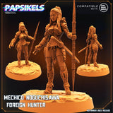 3D Printed Papsikels Mechico Noguchisawa Human Hunter Set Skull Hunters Army Bundle 2 28mm 32mm - Charming Terrain