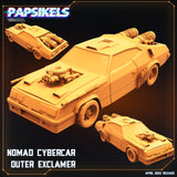 3D Printed Papsikels - Nomad Cybercar Outer Exclaimer - 28mm 32mm - Charming Terrain