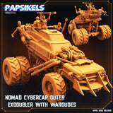 3D Printed Papsikels - Nomad Cybercar Outer Exdoubler - 28mm 32mm - Charming Terrain