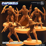 3D Printed Papsikels Omega Antimagers 28mm 32mm - Charming Terrain