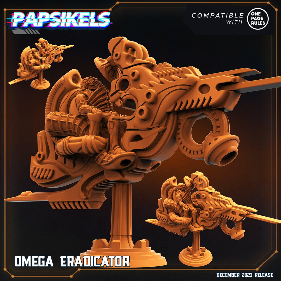 3D Printed Papsikels Omega Eradicator 28mm 32mm - Charming Terrain