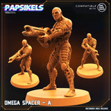 3D Printed Papsikels Omega Spacers 28mm 32mm - Charming Terrain