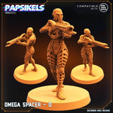 3D Printed Papsikels Omega Spacers 28mm 32mm - Charming Terrain