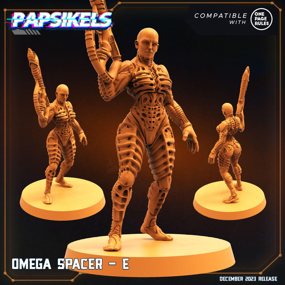 3D Printed Papsikels Omega Spacers 28mm 32mm - Charming Terrain