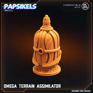 3D Printed Papsikels Omega Terrain Assimilator 28mm 32mm - Charming Terrain