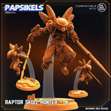 3D Printed Papsikels Raptor Skull Hunters Set Skull Hunters Army Bundle 2 28mm 32mm - Charming Terrain
