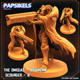 3D Printed Papsikels September 2023 - Aliens Vs Humans 6 The Omegas Bovinean Scourger B 28mm 32mm - Charming Terrain
