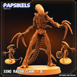 3D Printed Papsikels September 2023 - Aliens Vs Humans 6 Xeno Razor Claw Set 28mm 32mm - Charming Terrain