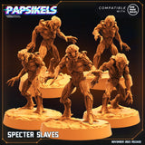 3D Printed Papsikels Specter Slaves Set Skull Hunters Army Bundle 2 28mm 32mm - Charming Terrain