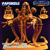 3D Printed Papsikels - Vursula Cyber Saga Episode 2 Final Boss - 28mm 32mm - Charming Terrain