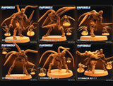 3D Printed Papsikels Xenowars Genesis Exterminator Ret 7 Set 28mm 32mm - Charming Terrain