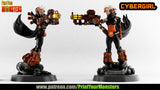 3D Printed Print your Monster Cybergirl 28 32mm D&D - Charming Terrain