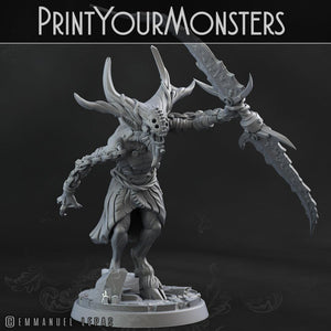 3D Printed Print your Monster Demons Set 28 32mm D&D - Charming Terrain