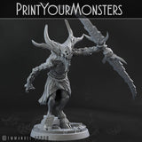 3D Printed Print your Monster Demons Set 28 32mm D&D - Charming Terrain
