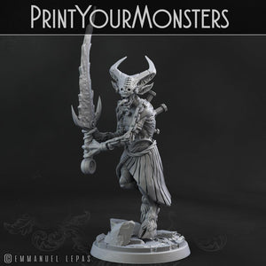3D Printed Print your Monster Demons Set 28 32mm D&D - Charming Terrain