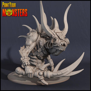 3D Printed Print your Monster Fishmen 28 32mm D&D - Charming Terrain