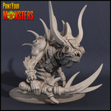 3D Printed Print your Monster Fishmen 28 32mm D&D - Charming Terrain