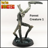 3D Printed Print your Monster Forest Creature Mask Set 28 32mm D&D - Charming Terrain