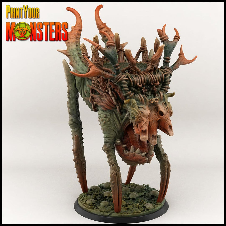 3D Printed Print your Monster Giant Mounted Forest Creature 28 32mm D&D - Charming Terrain