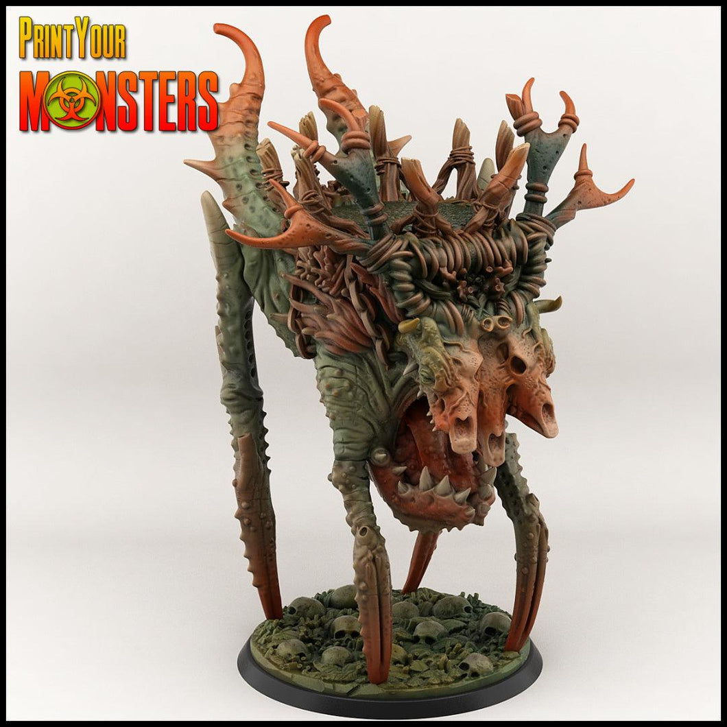 3D Printed Print your Monster Giant Mounted Forest Creature 28 32mm D&D - Charming Terrain