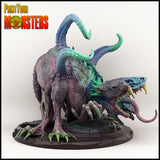 3D Printed Print your Monster Giant Mutant Rat 28 32mm D&D - Charming Terrain