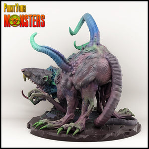3D Printed Print your Monster Giant Mutant Rat 28 32mm D&D - Charming Terrain
