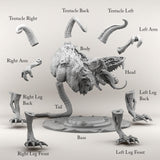 3D Printed Print your Monster Giant Mutant Rat 28 32mm D&D - Charming Terrain