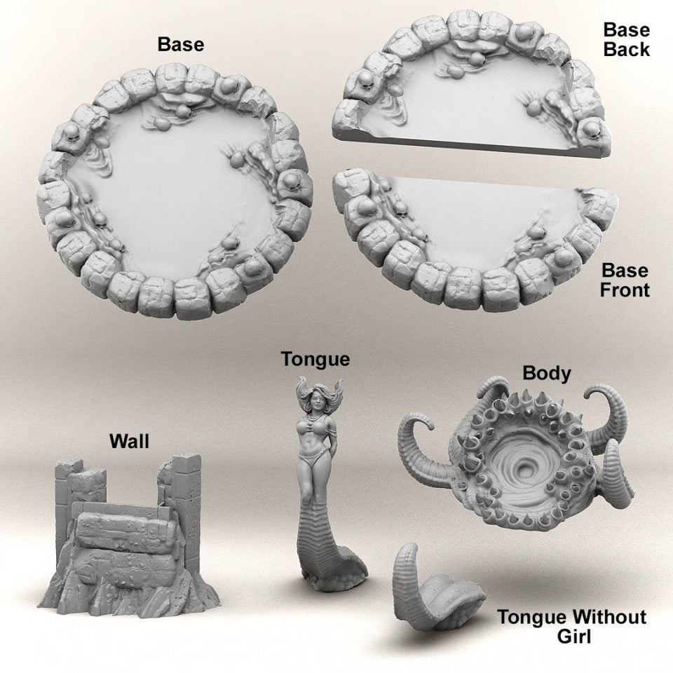 3D Printed Print your Monster Mutant Mimic 28 32mm D&D - Charming Terrain