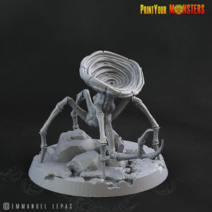 3D Printed Print Your Monster Spider Mushrooms The Lost Mushrooms 28mm - 32mm D&D Wargaming - Charming Terrain