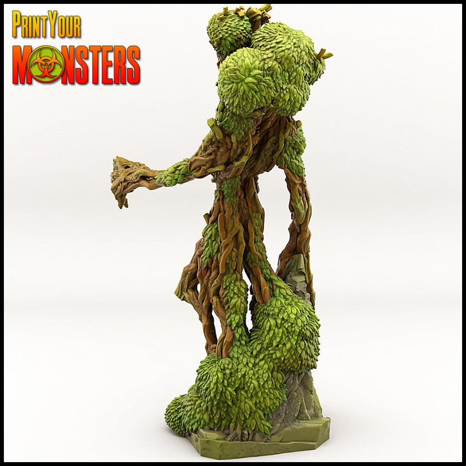 3D Printed Print your Monster Treant 28 32mm D&D - Charming Terrain