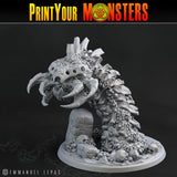 3D Printed Print Your Monsters Bones Worms Land of Bones Set 28mm - 32mm D&D Wargaming - Charming Terrain