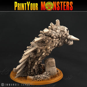 3D Printed Print Your Monsters Bones Worms Land of Bones Set 28mm - 32mm D&D Wargaming - Charming Terrain