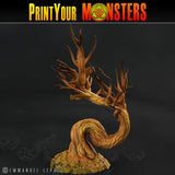 3D Printed Print Your Monsters Creepy Dark Trees The Shadowcreep Wood Set 28mm - 32mm D&D Wargaming - Charming Terrain