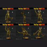 3D Printed Print Your Monsters Dark Tree Men The Shadowcreep Wood Set 28mm - 32mm D&D Wargaming - Charming Terrain