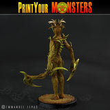 3D Printed Print Your Monsters Dark Tree Men The Shadowcreep Wood Set 28mm - 32mm D&D Wargaming - Charming Terrain