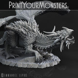 3D Printed Print Your Monsters Desert Dragon Desert Orcs Set 28mm - 32mm D&D Wargaming - Charming Terrain