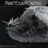 3D Printed Print Your Monsters Desert Dragon Desert Orcs Set 28mm - 32mm D&D Wargaming - Charming Terrain