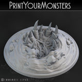 3D Printed Print Your Monsters Desert Monster Rocks Desert Orcs Set 28mm - 32mm D&D Wargaming - Charming Terrain
