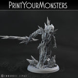 3D Printed Print Your Monsters Frozen Skeletons The Wrath of Gloomrime Monsters Part I Set 28mm - 32mm D&D Wargaming - Charming Terrain