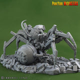 3D Printed Print Your Monsters Giant Mechanic Spiders and Riders The Toxic Rats Domination Set 28mm - 32mm D&D Wargaming - Charming Terrain