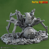 3D Printed Print Your Monsters Giant Mechanic Spiders and Riders The Toxic Rats Domination Set 28mm - 32mm D&D Wargaming - Charming Terrain