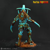 3D Printed Print Your Monsters Giant Sapphire Guardians Legendary Crystal Monsters 28mm - 32mm D&D Wargaming - Charming Terrain