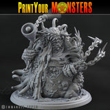 3D Printed Print Your Monsters Great Plague Bringer Giant Plague Demon Plague Army Of Spooky Swamp Set 28mm - 32mm D&D Wargaming - Charming Terrain